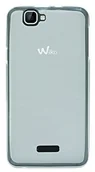 Etui i futerały do telefonów - Wiko Phonix Gel Protection Plus Hülle mit Displayschutzfolie für Rainbow transparent/weiß - miniaturka - grafika 1