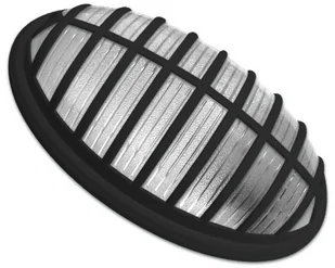 Ideus Zewnętrzna LAMPA sufitowa AQUA WALL FIXTURE 02372 elewacyjna OPRAWA hermetyczna IP54 elipsa outdoor czarna - Lampy ogrodowe - miniaturka - grafika 2