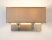 Lampy ścienne - Astro Lighting Kinkiet PARK LANE GRANDE TWIN - Nikiel (7063)  - miniaturka - grafika 1