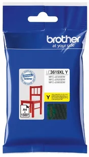 Brother Tusz oryginalny LC3619XLY yellow LC3619XLY - Tusze oryginalne - miniaturka - grafika 3