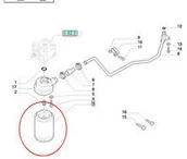Części i akcesoria do maszyn rolniczych - CNH FILTR HYDRAULIKI NEW HOLLAND 84397845 - 1909130 - miniaturka - grafika 1
