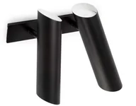 Lampy ścienne - Faro Barcelona Link Lampa ścienna Czarny, 2-punktowe 29876 - miniaturka - grafika 1