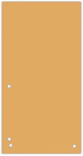 Donau PRZEKŁ. 1/3 A4 KARTON 235x105mm 100szt POMARAŃCZ. - Przekładki do segregatorów - miniaturka - grafika 2