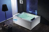 Wanny z hydromasażem - Hydrosan Kalambo 190x150 biała - miniaturka - grafika 1