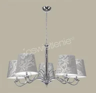 Lampy sufitowe - Jupiter VENUS CHROM 5 zwis - Żyrandol/lampa wisząca 5x E27 (max 60W) 1289-VS5 - miniaturka - grafika 1