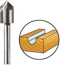 Dremel Frez do rowków klinowych 6,4 mm 2615064032 - Materiały ścierne - miniaturka - grafika 5