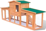 Klatki dla gryzoni - Vidaxl Klatka Dla Królika Z Domkiem - miniaturka - grafika 1