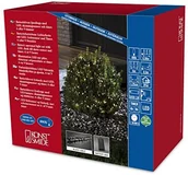 Pozostałe oświetlenie - Konstsmide 3736 100 Micro LED Büschel lampki świąteczne ""Cluster""/na zewnątrz (IP44)/zasilana na baterie: 4 X D 1.5 V (brak w wyposażeniu)/O czujnik światła, 6h i 9H Timer/480 Warm biał (3736-100) - miniaturka - grafika 1