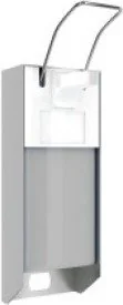 Merida Metalowe dozowniki płynów dezynfekcyjnych, D9 - Dozowniki papieru i mydła dla firm - miniaturka - grafika 2