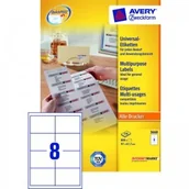 Etykiety do drukarek - Avery Etykiety uniwersalne Zweckform trwałe 97 x 67,7 mm, 800 etykiet - miniaturka - grafika 1