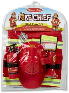 Melissa&Doug Kostium Strażaka 14834 - Zabawy w naśladowanie dorosłych - miniaturka - grafika 6