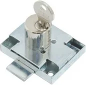 Zamki i wkładki - LOB Zamek meblowy wierzchni ZMB1 - miniaturka - grafika 1