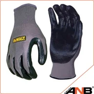 Rękawice robocze - DeWalt BHP Rękawice Nitrile Nylon DPG66L CE - miniaturka - grafika 1