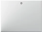 Wyłączniki światła i elektryczne - Berker HAGER POLO Sp. z o. o. / K.1 Klawisz Z NADRUKIEM 0 ŚNIEŻNOBIAŁY PO (14257109) - miniaturka - grafika 1