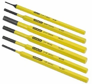 Stanley Narzędzia ręczne WYBIJAKI zestaw - 6 szt (4-18-226) - Narzędzia warsztatowe - miniaturka - grafika 2