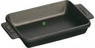 Naczynia żaroodporne - Staub Małe Naczynie do pieczenia Kwadratowe 15 x 11 cm Czarne 40509-548-0 - miniaturka - grafika 1