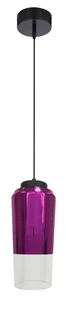 Candellux Lampa wisząca Tube Fioletowy (31-51288) - Lampy sufitowe - miniaturka - grafika 2
