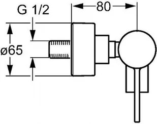 Hansa Loft 57710173 - Baterie wannowe i prysznicowe - miniaturka - grafika 3