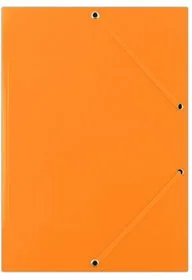 Donau Teczka z gumką , karton, A4, 400gsm, pomarańczowa FEP12G - Teczki i skoroszyty - miniaturka - grafika 2