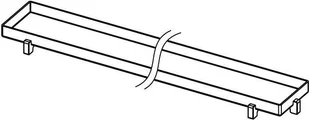 Tece Drainline 150cm z rusztem Plate 601570 komplet - Odpływy liniowe - miniaturka - grafika 4