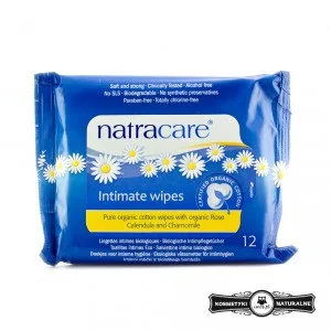 NATRACARE MOKRE SERWETKI DO HIGIENY INTYMNEJ 12 SZT - Kosmetyki do higieny intymnej - miniaturka - grafika 2