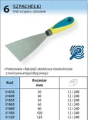 Narzędzia murarskie - PROLINE SZPACHELKA ROZMIAR 30 mm 31031 - miniaturka - grafika 1