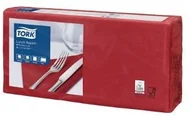Papier toaletowy - Tork bordowa serwetka lunchowa, składane w 1/4 (cena za 2000 szt.) 477213 - miniaturka - grafika 1