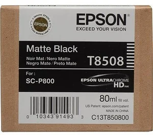 Epson Singlepack Photo Matte Black cartridge, T850800 C13T850800 - Tusze oryginalne - miniaturka - grafika 2