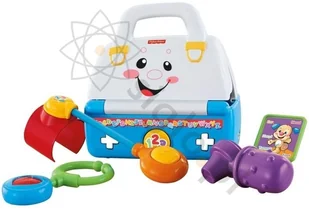 Fisher Price Śpiewający zestaw Małego Lekarza CCK35 - Zabawy w naśladowanie dorosłych - miniaturka - grafika 4