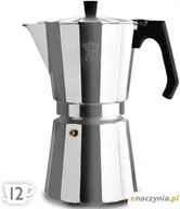 Zaparzacze i kawiarki - Pezzetti Kawiarka LUXEXPRESS ALU BOXED 600 ML 12 CUPS 112116 - miniaturka - grafika 1