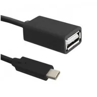 Kable USB - Qoltec Kabel USB 2.0 A żeński / USB 3.1 typC męski 0,25m KKQTKUBU0430 [7445186] - miniaturka - grafika 1