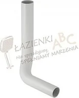 Stelaże i zestawy podtynkowe do WC - Geberit Rura spłukująca niecentryczna 12 cm, lewa 118.125.11.1 biały-alpin - miniaturka - grafika 1