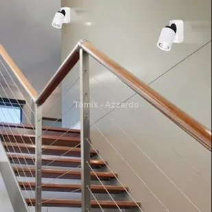 Azzardo TOMI 1 FH31311A11 BK Kinkiet 1X50W GU10 267 / FH31311A11 BK - Lampy ścienne - miniaturka - grafika 2