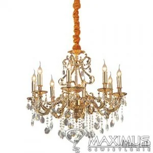 Ideal Lux GIOCONDA SP8 ORO LAMPA wisząca 60514 - Lampy sufitowe - miniaturka - grafika 2