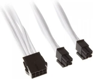 Silverstone 8Pin EPS 4+4Pin ATX/EPS 300mm white - Kable komputerowe i do monitorów - miniaturka - grafika 2