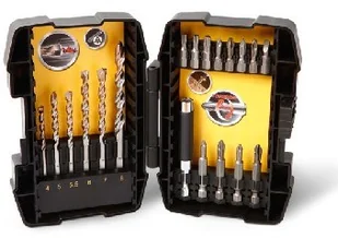 Stanley zestaw do do betonu i końcówek wkrętarskich - 19 elementów STA88201 (STA88201-XJ) - Wiertła - miniaturka - grafika 2