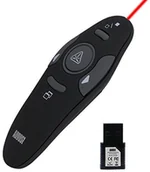 Prezentery i wskaźniki - August LP205R  Powerpoint Clicker  bezprzewodowy pilot do prezentacji ze wskaźnikiem laserowym  (< 1mW) AUG LP205R - miniaturka - grafika 1