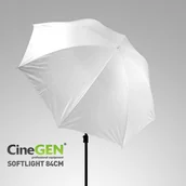 Inne akcesoria studyjne - CineGEN Parasolka jednowarstwowa, SOFTLIGHT, 84cm CGUH33SOFTLIGHT - miniaturka - grafika 1
