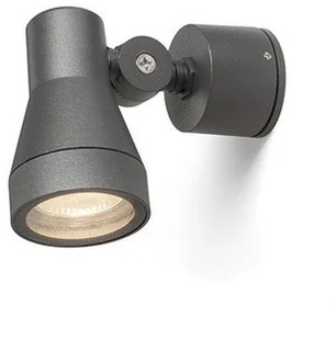 Redlux Kinkiet DIREZZA antracyt 230V GU10 35W IP54 R10432 - Lampy ogrodowe - miniaturka - grafika 2