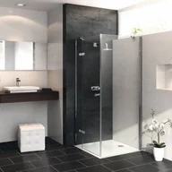 Ścianki i drzwi prysznicowe - Huppe Enjoy Pure Ściana boczna do drzwi skrzydłowych ze stałym segmentem, montaż - miniaturka - grafika 1