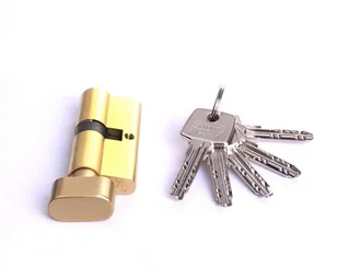 Abus Wkładka bębenkowa 35 / 35G klasa 2 z gałką mosiądz - Zamki i wkładki - miniaturka - grafika 2