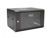 Akcesoria do szaf serwerowych - Digitus Professional Szafa wisząca 19" 6U 600/450 (RAL 9004) SPDPOKS00240 [6485558] - miniaturka - grafika 1