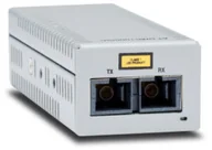 Konwertery sieciowe i transceivery - Allied Telesis Desktop Mini Media Converter, 1000TX to 1000SX SC AT-DMC1000/SC-50 - miniaturka - grafika 1