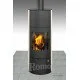 Wkłady kominkowe - Romotop EVORA 01 AKUM - ceramika boczna, płyta stalowa górna - miniaturka - grafika 1
