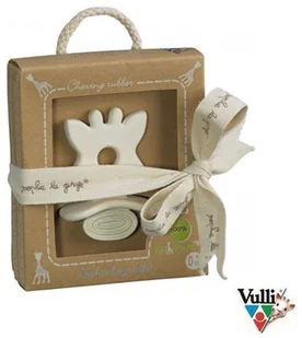 Vulli vulli 200320.0 SO Pure Sophie The żyrafa gryzak wykonana z naturalnego kauczuku, Beige - Grzechotki dla dzieci - miniaturka - grafika 2