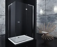 Kabiny prysznicowe - Atrium Napoli 120x80 szkło przejrzyste AC02B - miniaturka - grafika 1
