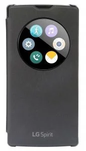 LG Electronics CCF-590 Quick Circle Black do C70 Spirit 1_433684 - Etui i futerały do telefonów - miniaturka - grafika 2