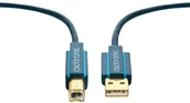 Kable USB - Clicktronic Kabel USB 2.0 70096 [1x Złącze męskie USB 2.0 A 1x Złącze męskie USB 2.0 B] 1.80 m niebieski - miniaturka - grafika 1
