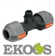 Inne akcesoria do nawadniania - Gardena Rozdzielacz T 25 mm x 3/4 - gwint zewnętrzny (2787) - miniaturka - grafika 1