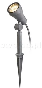 Redlux Reflektor z klinem ziemnym DIREZZA antracyt 230V GU10 35W IP54 R10431 - Lampy ogrodowe - miniaturka - grafika 4